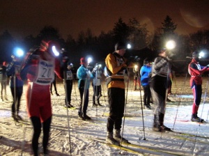 Традиционная вечерняя Новогодняя лыжная гонка